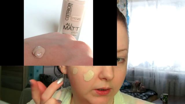 CATRICE ALL Matte Plus Foundation | Обзор, демо смотреть онлайн