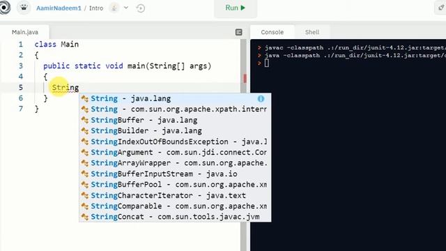 Java-Data types & Variables смотреть онлайн