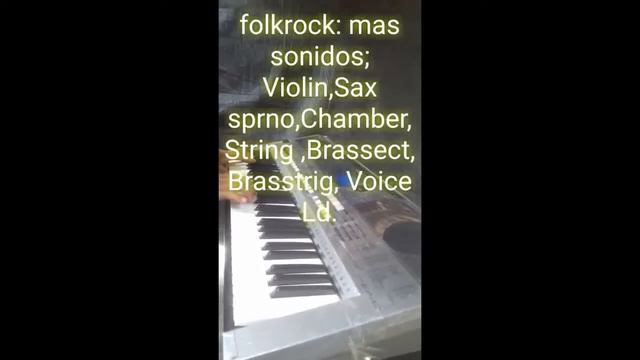 Yamaha psr 443 Folkrock .340 смотреть онлайн