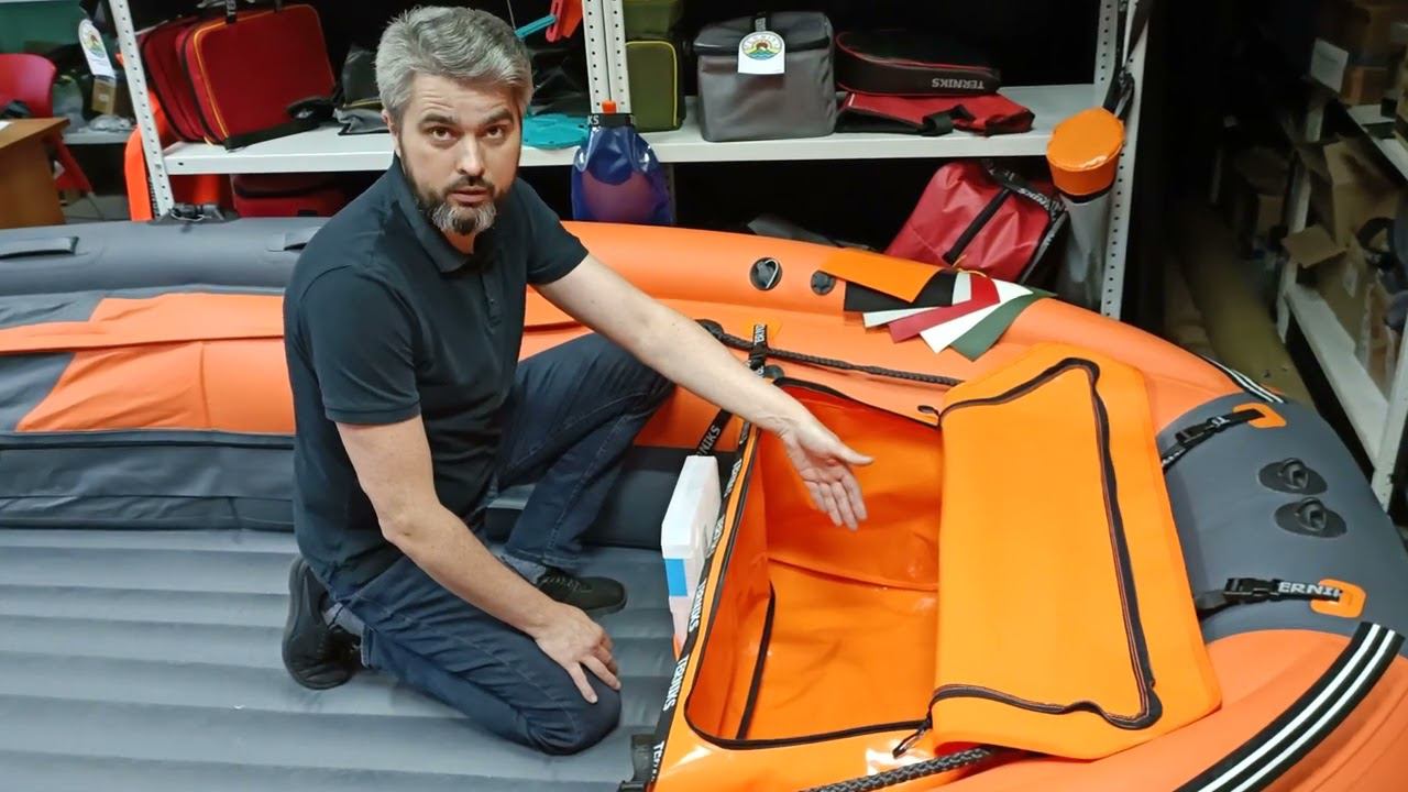 Носовая сумка TERNIKS для ПВХ лодки смотреть онлайн