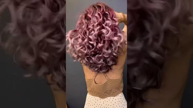 Буйство красок: кудри + цветные локоны ❤️? смотреть онлайн