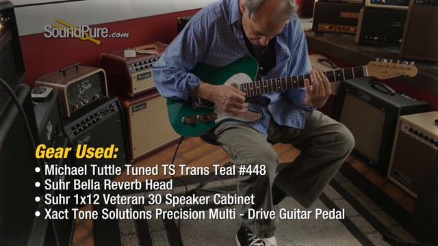 Michael Tuttle Tuned TS Trans Teal #448 Quick 'n Dirty смотреть онлайн