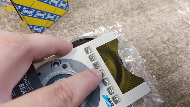 Проверка магнитной полосы подшипника с ABS (АБС). Диагностическая карта полосы ABS фирмы SNR-NTN.