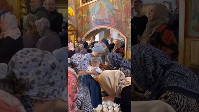 Воскресный день в храме Александра Невского с.Балтым смотреть онлайн