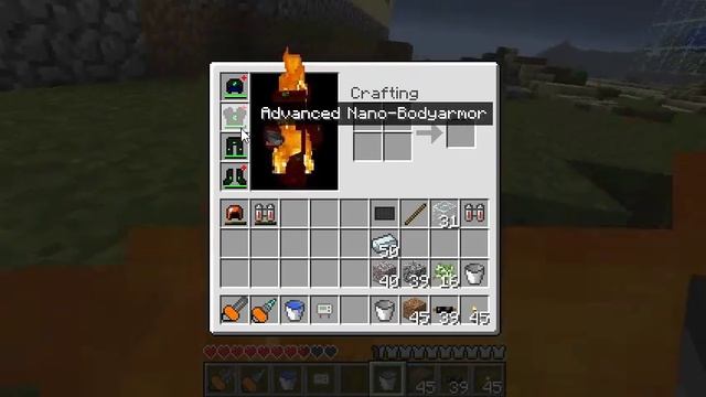 Minecraft. Industrial Craft + BuildCraft. часть 10: нанокостюм