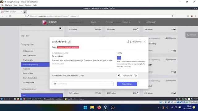 Tutorial PicoCTF 2021 (78): Kategori Reverse Engineering: vault-door-3 смотреть онлайн