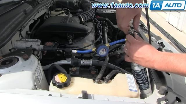 How to Use an A/C Recharge Canister Correctly смотреть онлайн