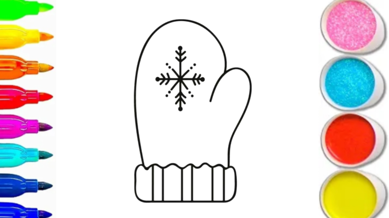 КАК НАРИСОВАТЬ ПЕРЧАТКУ смотреть онлайн