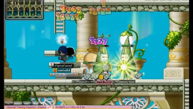 Maplestory lvl 140 Shadower Training At memory lane 1 смотреть онлайн