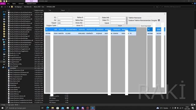 MERNİS PANEL BEDAVA 2023 - SMS BOMBER - E OKUL GİRME - смотреть онлайн