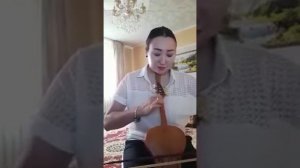 Игра на музыкальном инструменте Кобыз / Playing a musical instrument Kobyz