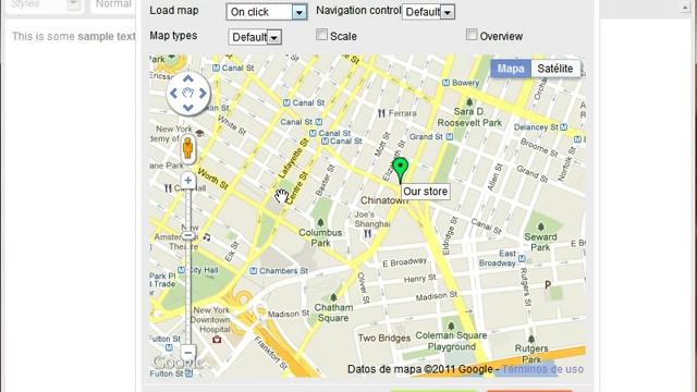 Google Maps plugin for CKEditor смотреть онлайн