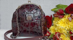 Как сшить сумочку с фермуаром?! Мастер-класс.