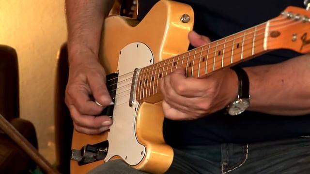 1973 Fender Telecaster, blonde смотреть онлайн