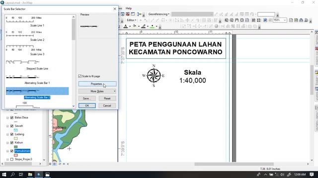 CARA LAYOUT PETA RAPIH DAN KEREN DENGAN ARCGIS смотреть онлайн