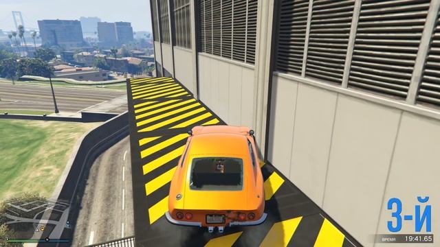ПОПАСТЬ В ДЫРОЧКУ НА ОГРОМНОМ РАССТОЯНИИ, АЗИАТАМ ТАКОЕ И НЕ СНИЛОСЬ GTA ONLINE (ГТА 5 ГОНКИ) смотреть онлайн