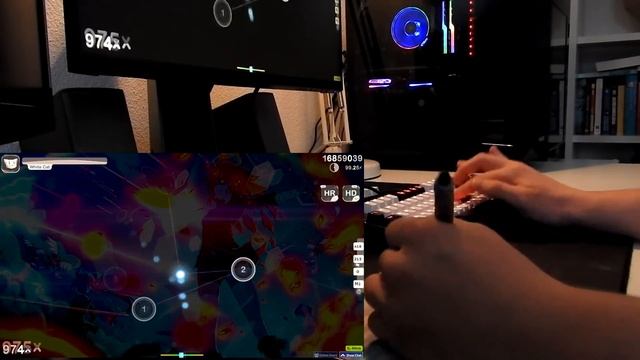 osu! SPACE INVADERS +HDHR - Liveplay | WhiteCat