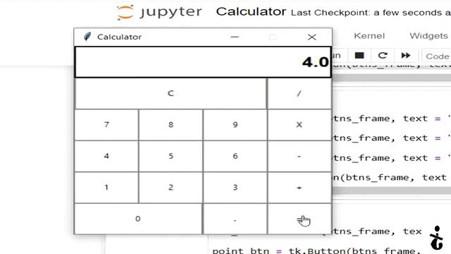 Create Calculator in python using tkinter смотреть онлайн