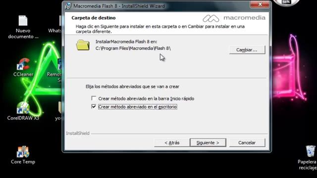 Descargar e instalar Macromedia Flash 8 смотреть онлайн