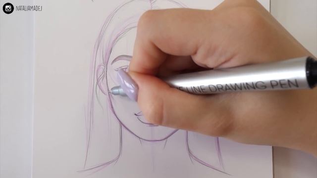 HOW TO DRAW FACES | Sketching & Coloring Tutorial смотреть онлайн