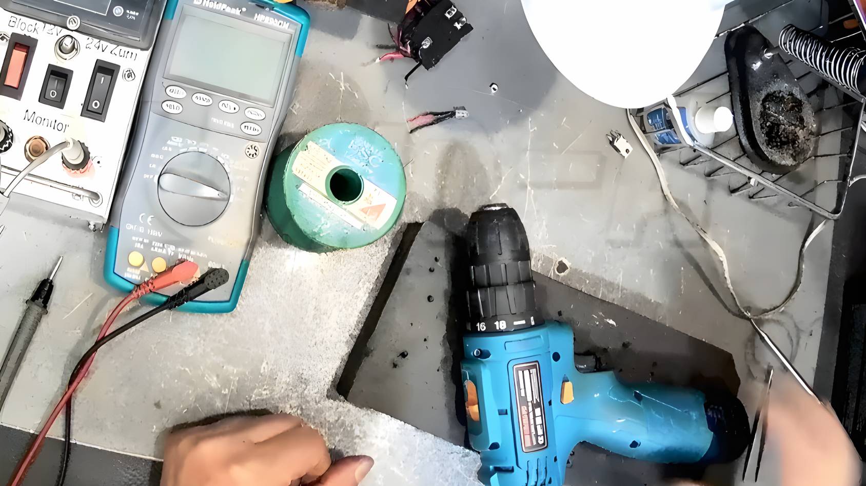 Шуруповёрт сломался. Серия 1