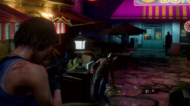 Resident Evil 3 Remake - Demo - Assault Rifle ps4 pro смотреть онлайн