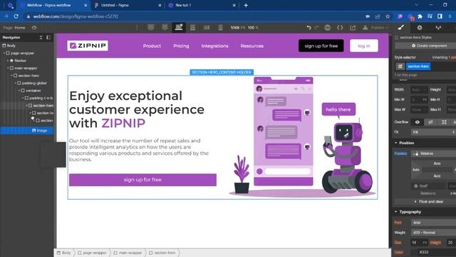 Building A Hero Section With Flexbox In Webflow смотреть онлайн
