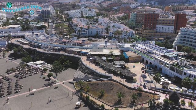 Плайя де Фаньябе и Плайя де Торвискас в Коста Адехе на Тенерифе смотреть онлайн