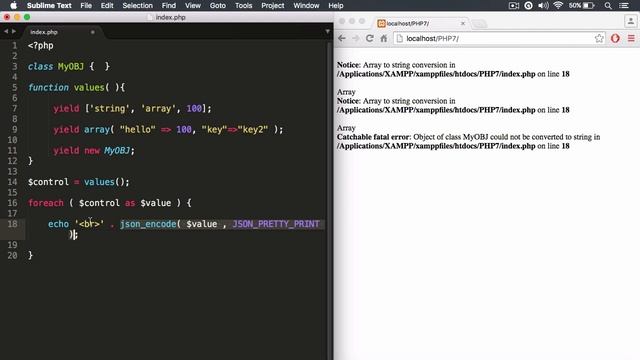 Generators Yielding DataTypes смотреть онлайн