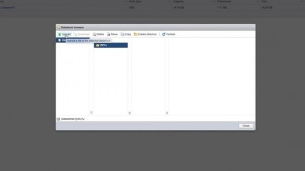 How to Copy, Add or Upload an ISO to a DATASTORE in VMware vSphere [ESXi + vCenter 7.0]