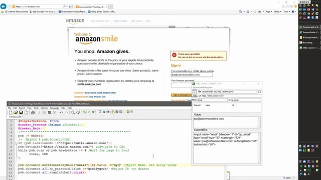 Automate Logging into Websites: Login to Amazon.com with AutoHotkey смотреть онлайн