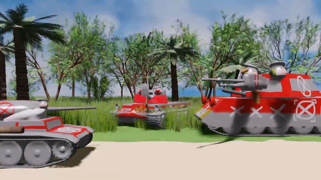 Побег - мультики про танки. смотреть онлайн