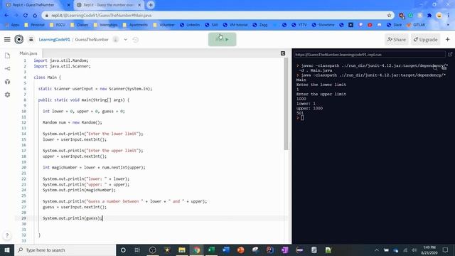 2: Java - Guess the Number Part 1 смотреть онлайн