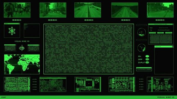 Fake Cam Hacker Screen 4K