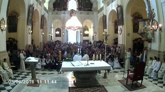 5. 6. 2016 FRÝDEK - BAZILIKA PM - 1. SV. PŘIJÍMÁNÍ I. :-) + смотреть онлайн
