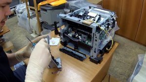 #64 Ремонт принтера Canon imageRUNNER 1133 | МАЖЕТ | Замена термопленки | Как снять печку | РАЗБОРК