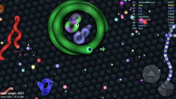 Червь Гигант │ Прохождение Slither.io