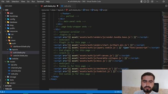 (04) Integrate Admin Dashboard | Build content management system in PHP Laravel смотреть онлайн