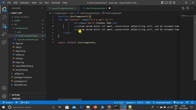 Integrate Template in React JS for Project Start in MERN Stack #mernproject смотреть онлайн