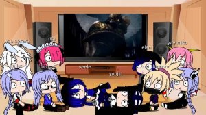 genshin and honkai react to warhammer 40k