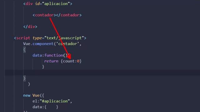 Curso de vue js | (10) | Uso de componentes en vue, hacemos un contador смотреть онлайн
