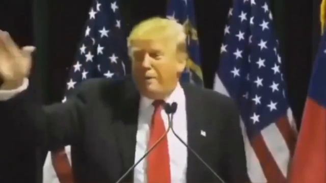 And we say bye bye Donald Trump sound effect смотреть онлайн