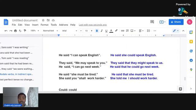 Past continuous direct speech is changed to past perfect continuous in the reported speech. смотреть онлайн