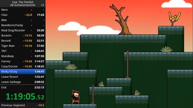 LISA: The Painful RPG all unhidden achievements in 2:38:11 смотреть онлайн
