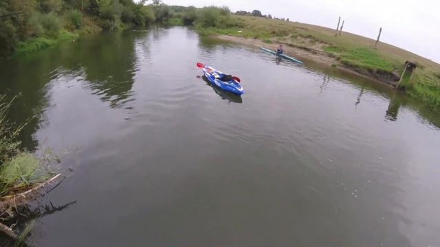 Сплав по Горині. Каяк VS Байдарка смотреть онлайн