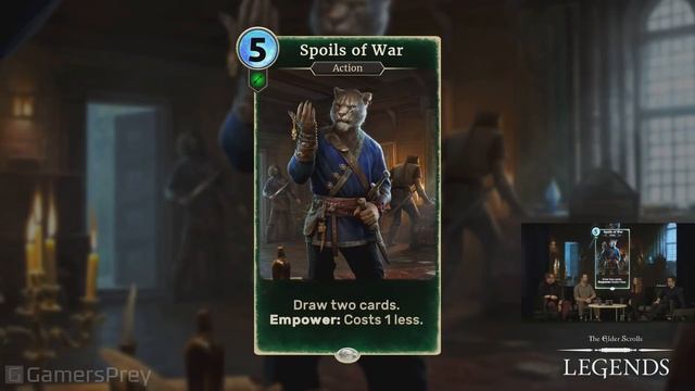 The Elder Scrolls: Legends - Alliance War: New Cards Reveal [HD 1080P] смотреть онлайн