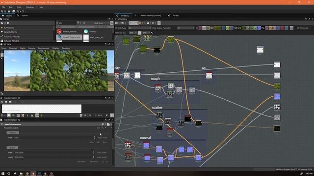 Substance Designer - Procedural Stylized / Cartoon Leaf Material pt.2 смотреть онлайн
