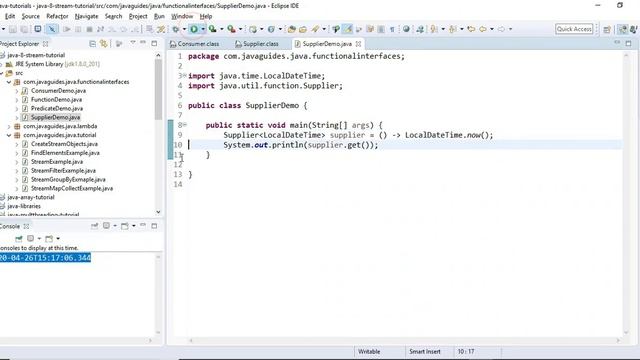Java 8 Supplier Interface Tutorial with Examples | Lambda Expression смотреть онлайн