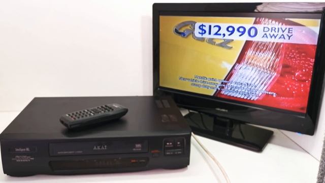 AKAI VS-G440 Pro GX4 Head VCR Video Cassette Player With Remote