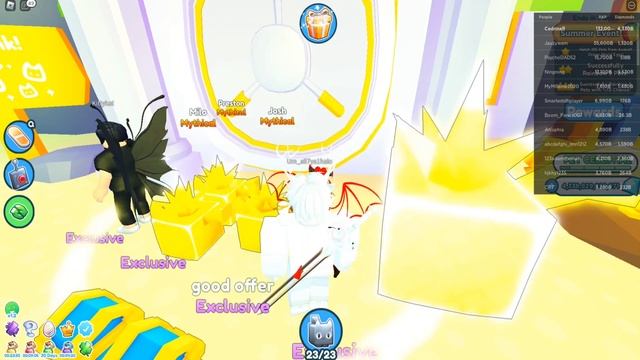 I FOUND MASSIVE HIDDEN RAP in MY BANK in Pet Simulator X Roblox смотреть онлайн